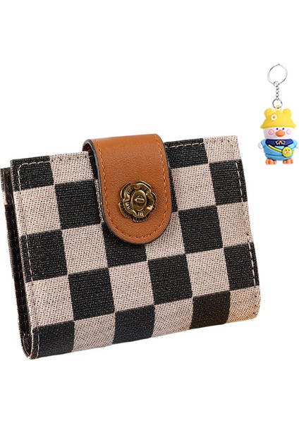 Kart Tutucu Kadın Çoklu Kart Yuvası Büyük Kapasiteli Ehliyet Kart Tutucu Cüzdan (Yurt Dışından)