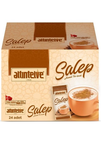 Salep Aromalı Toz Içecek 24 Lü Paket modelleri