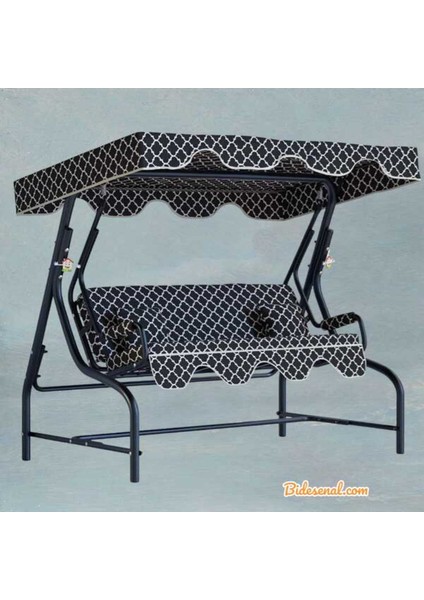 Altay Salıncak 3 Kişilik Bahçe Salıncağı Balkon Salıncak 200 cm BS03