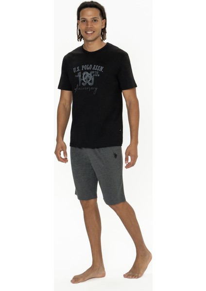Erkek T-Shirt ve Cepli Şort Takım, Kısakol, Bisiklet Yaka, Cep Detaylı fiyatları