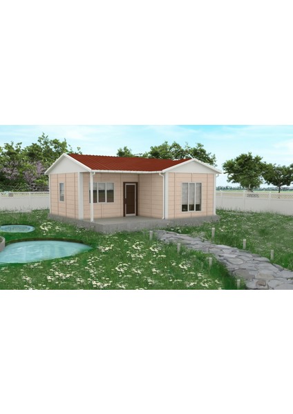 49 M2 Prefabrik Ev
