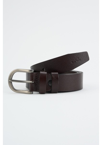 Erkek Kahverengi Deri Kemer 112545 fiyatları