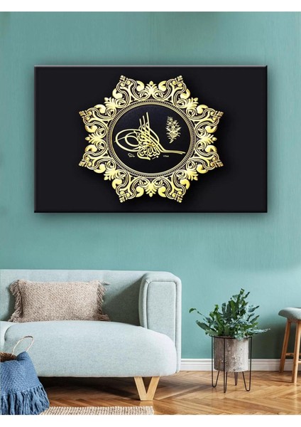 LED Işıklı Gold Tuğra Tablo fiyatları