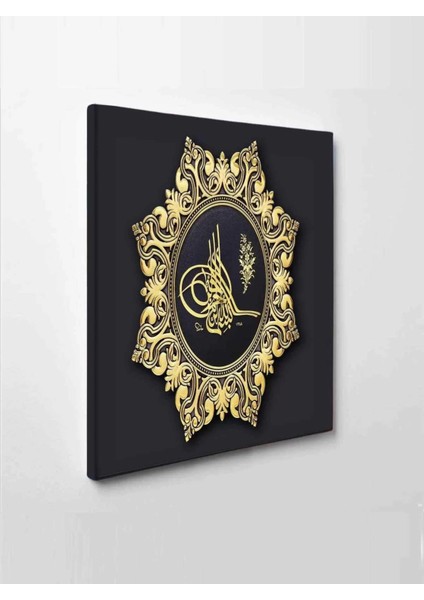 LED Işıklı Gold Tuğra Tablo modelleri