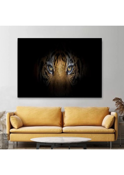 Kaplan Gözleri Dekoratif Kanvas Tablo 1161 fiyatları