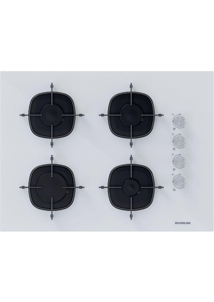 Beyaz Cam Ankastre Set 3481 Flam - CS5665W01 65CM Ocak - BO6502W02
