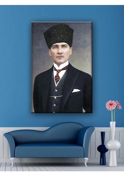 LED Işıklı Atatürk (Ofis, Işyeri,salon)