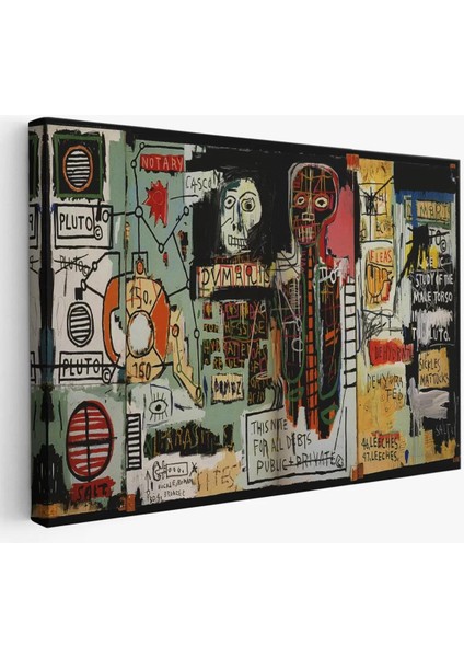 Jean Michel Basquiat Notary Kanvas TABLO-5002