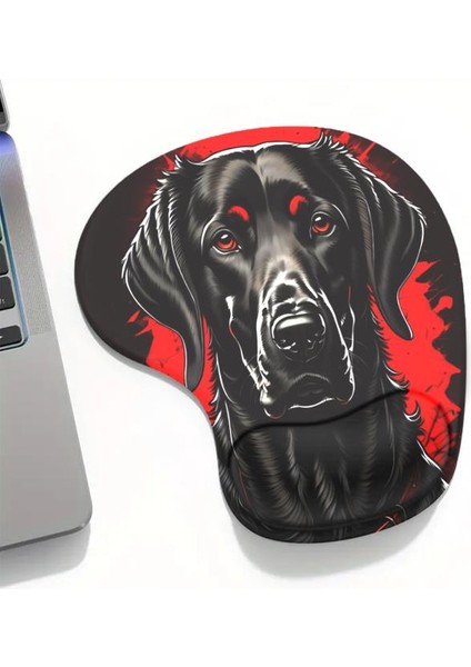 Dark Dog Bilek Destekli Mouse Pad,baskılı Mouse Pad,ergonomik Rahat Konforlu Mouse Pad