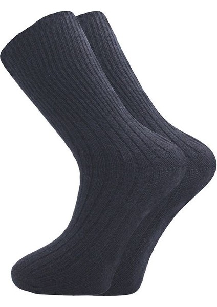 Erkek Yün Kışlık Kalın Soket Çorap 4'lu Paket