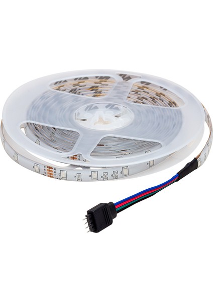 Silikonsuz 5 Metre Rgb Şerit LED Animasyon Devreli + Adaptör Set (4767) - Lisinya