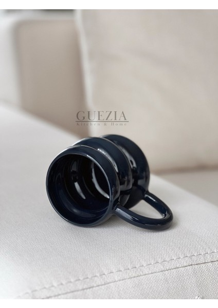 Big Boom Mug | Ceramic Mug | Navy Blue | 300 ml modelleri