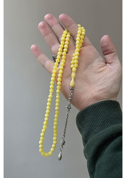 Orta Boy Sarı Renk 99'luk Namaz Tesbihi fiyatları