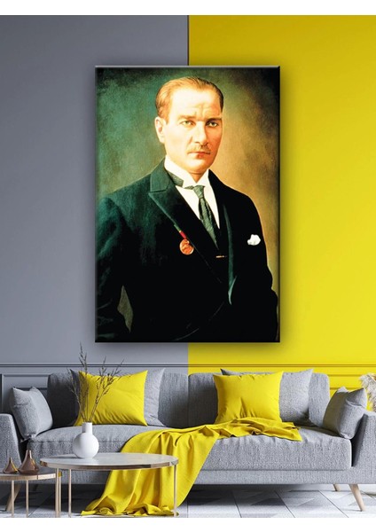 LED Işıklı Atatürk Tablosu (Ev,ofis,hediyelik)