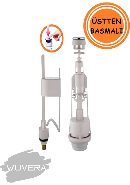 Rezervuar Basmalı İç Takım Klozet Sifon İç Takımı