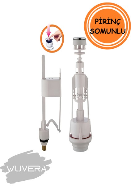 Rezervuar Basmalı İç Takım Klozet Sifon İç Takımı