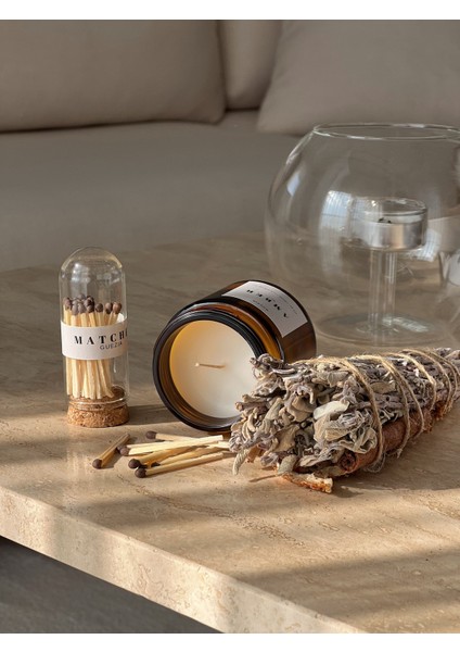 Amber Box | Candle Set | Terapi Set | Hediye Mum Kutusu