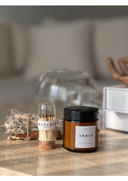 Amber Box | Candle Set | Terapi Set | Hediye Mum Kutusu