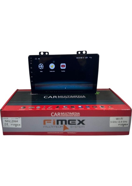Ford Fiesta/fusion Fimex 2-64 Dspli Pro Oem Multimedia