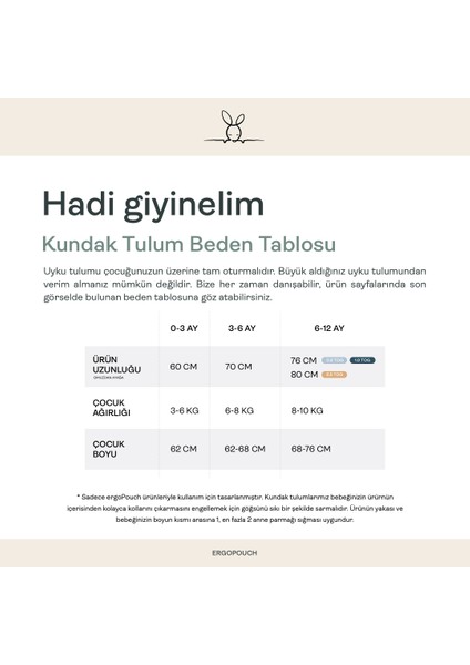 Organik Pamuklu Kundak 1.0 TOG