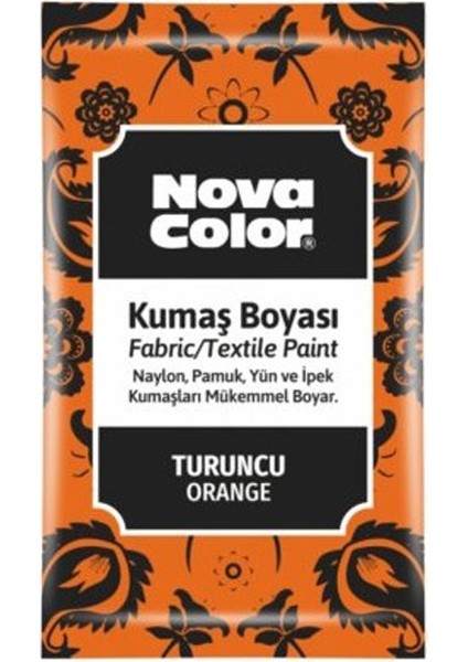 Toz Kumaş Boyası 12G Turuncu