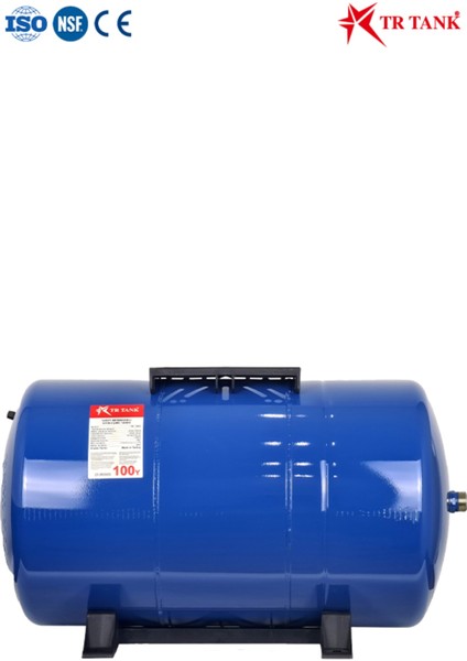 Trtank Profesyonel 100 Litre Yatay Ayaklı Nsf Membranlı Hidrofor Genleşme Tankı