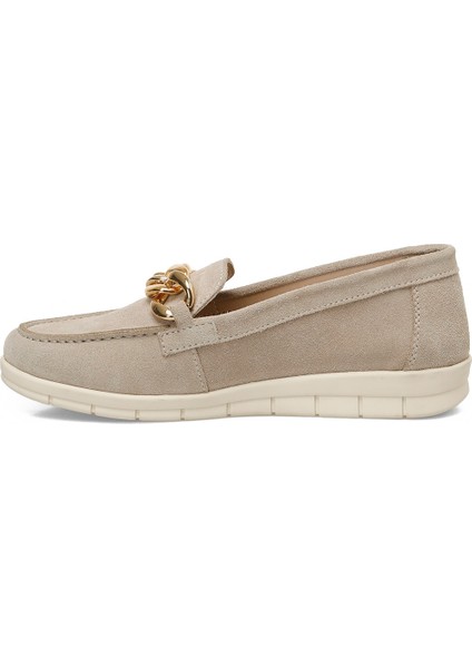 5 Nokta 105403.Z5FX Bej Kadın Loafer