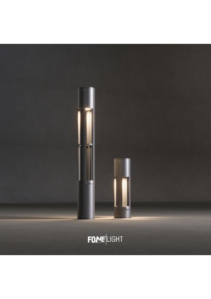 Curvex Bollard Alüminyum Yürüyüş Yolu Bahçe Aydınlatması 75 cm fiyatları