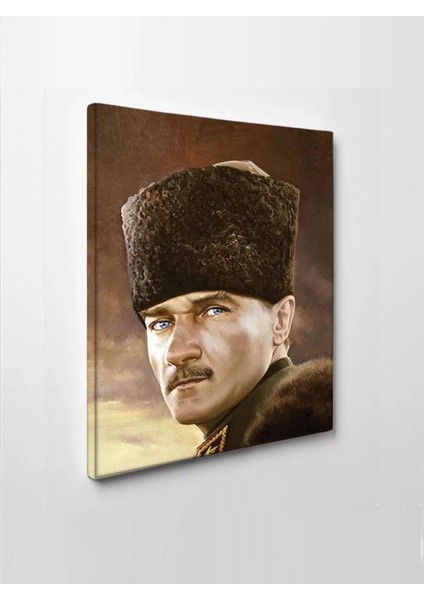 LED Işıklı Mustafa Kemal Atatürk Kanvas Tablo modelleri