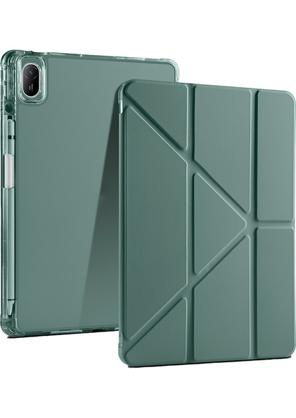 Huawei Matepad Se 11 Kılıf Tri Folding Kalem Bölmeli Standlı Kılıf