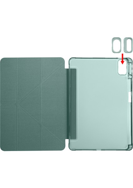 Huawei Matepad Se 11 Kılıf Tri Folding Kalem Bölmeli Standlı Kılıf modelleri