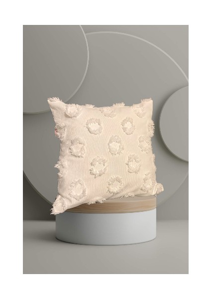 Tüylü ve Desenli Yumuşacık Kırlent - 40 x 40 cm Dekoratif ve Kullanışlı Kırlent Kılıfı fiyatları