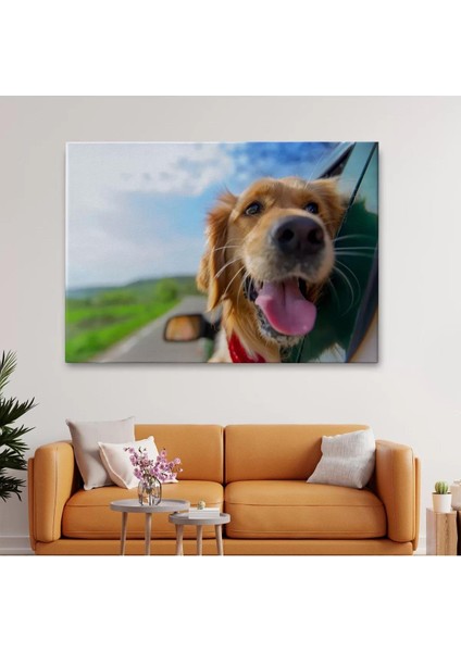 Köpek Dekoratif Kanvas Tablo 1130