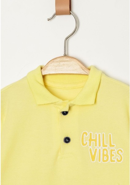 Tarz Lakos Palmiye Desenli Belden Ayarlanabilir Kısa Kollu Şortlu 2'li Takım Çocuk ve Bebek Giyim Özel Gün Bayramlık Düğünlük modelleri