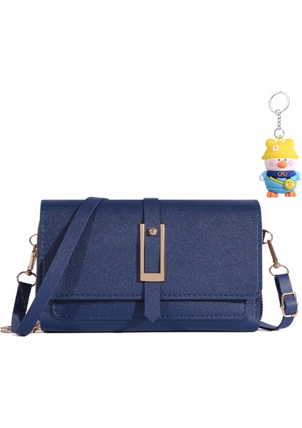 Cüzdan Cep Telefonu Çantası Moda Crossbody Küçük Kare Çanta Çok Yönlü Tek Omuz Küçük Omuz Çantası (Yurt Dışından)