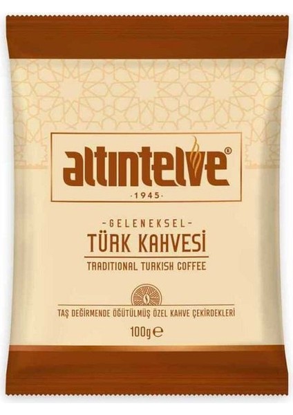 Türk Kahvesi 5x100 gr Taş Değirmende Öğütülmüş modelleri