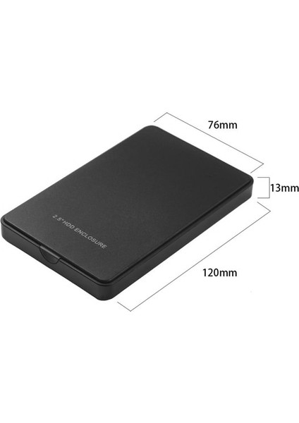 HARDDİSK KUTUSU 2.5 İNÇ HDD USB 2.0