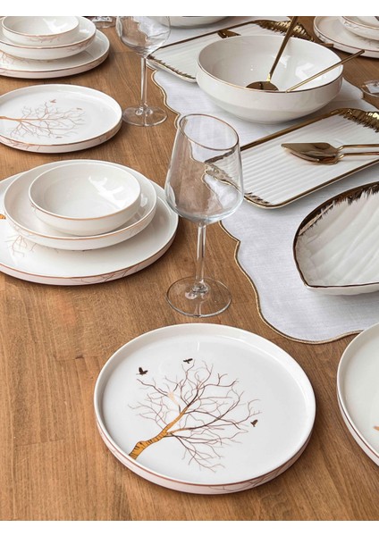 Yemek Takımı Modern Arbol Bird 41 Parça 6 Kişilik fiyatları
