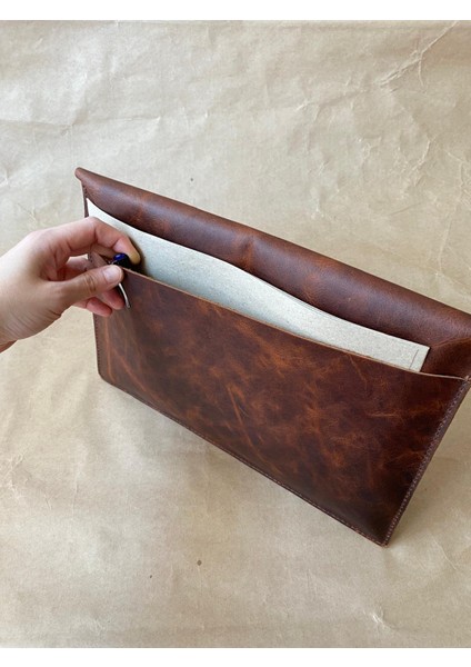 (Isim Yazıyoruz) El Yapımı Hakiki Deri Laptop / Macbook / Bilgisayar / Tablet Kılıfı fiyatları