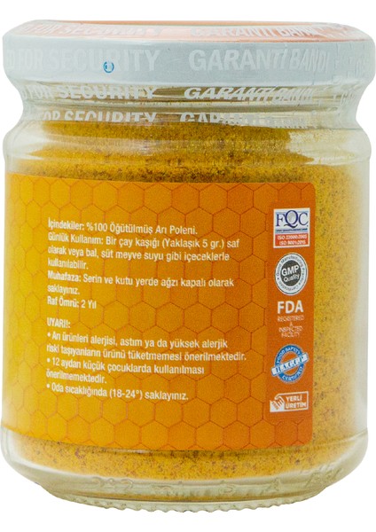 Sepe Natural Öğütülmüş Toz Polen | Pollen Powder