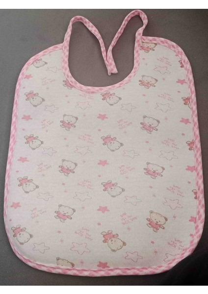 Ayıcık Desenli Mama Önlük 21-28 CM