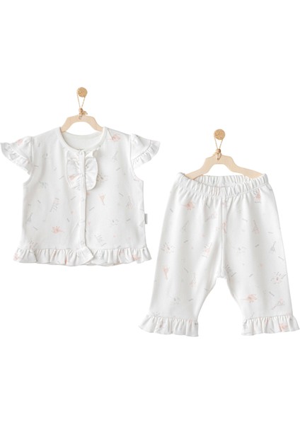 AC25511 Love Family 2'li Bebe Takım Ekru