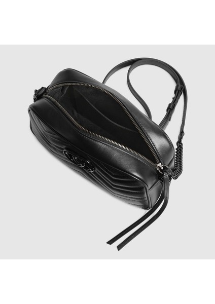 Gg Marmont Black Small Shoulder Bag modelleri