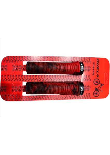 Bisiklet Elcik Uzun 130MM Kırmızı -Siyah