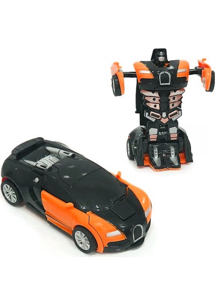 Robota Dönüşen Araba Transformers It Bırak - Bugatti Model 4'lü