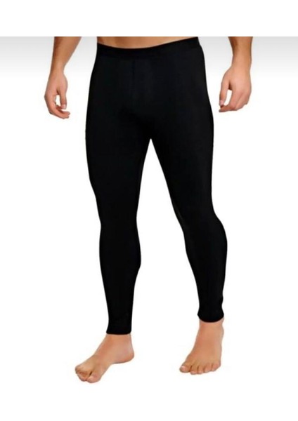 Erkek Siyah Termal Tayt