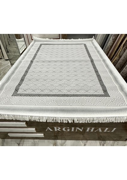 Gri Halı Oturma Odası Halısı Argın Halı
