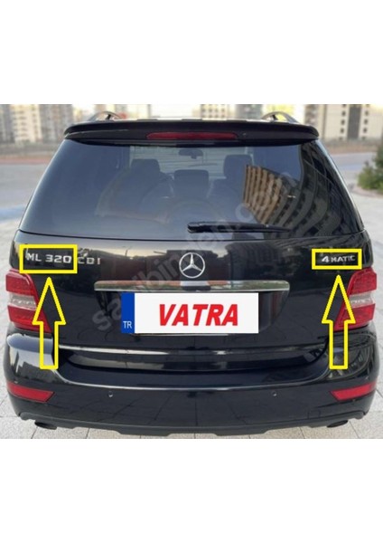 ML320 Cdı ML320-4 Matic Siyah Bagaj Yazısı.