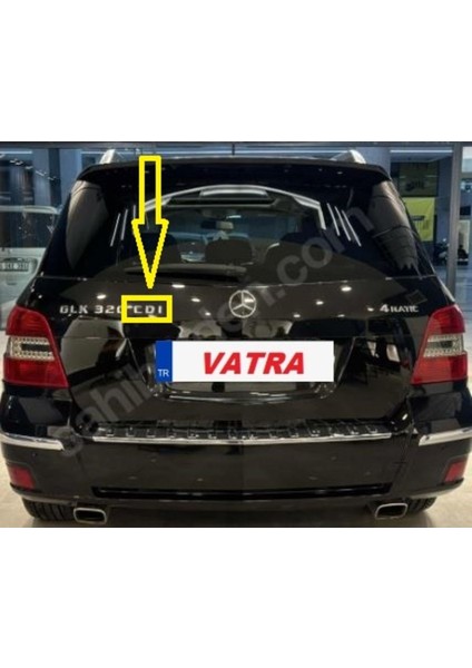 Glk 320 Cdı 2009-2015 Cdı-4 Matic Siyah Bagaj Yazısı.