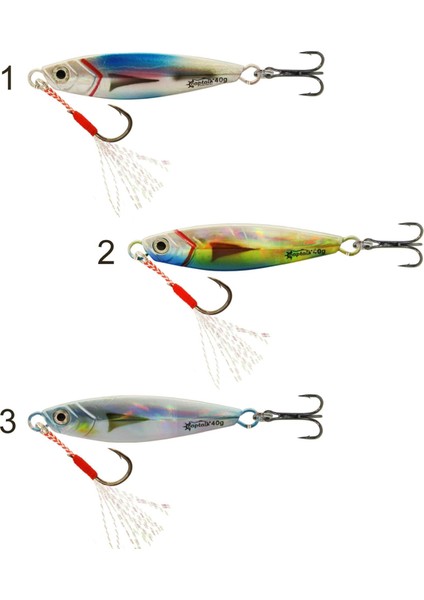 3656 Crane Slimmer UV 30gr Light Jig Suni Yem